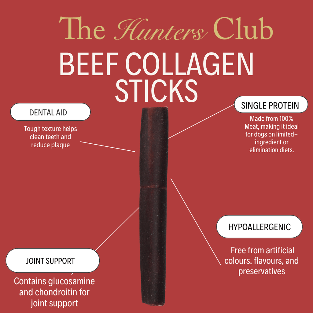 The Hunters Club Beef Collagen Sticks