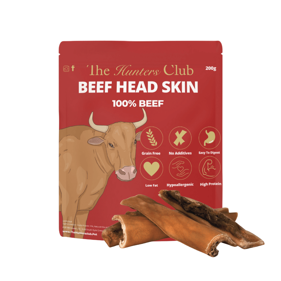 The Hunters Club Beef Head Skin 200g