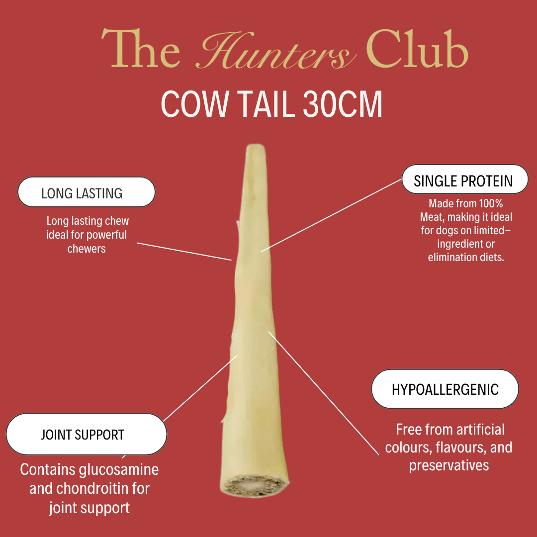 The Hunters Club Cow Tail 30cm 2pack