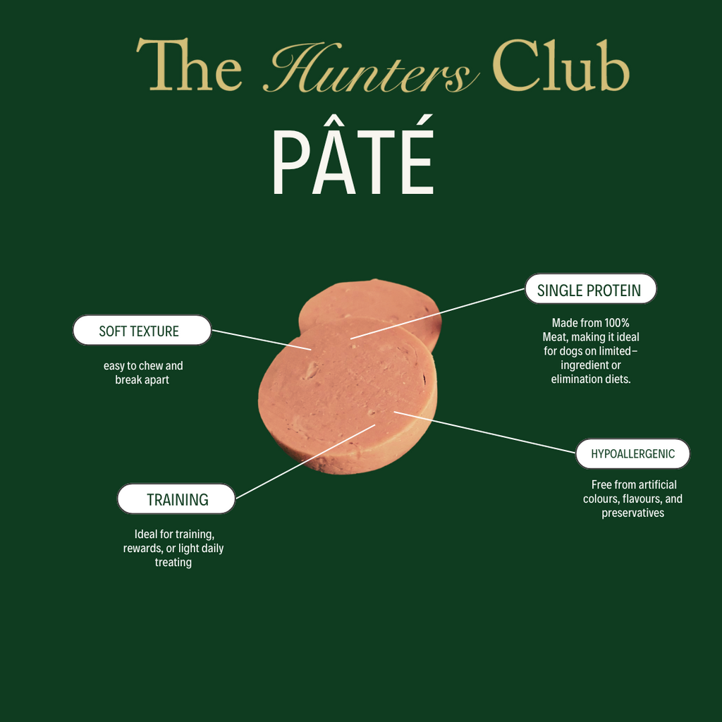 The Hunters Club - Pâté For Dogs 400g
