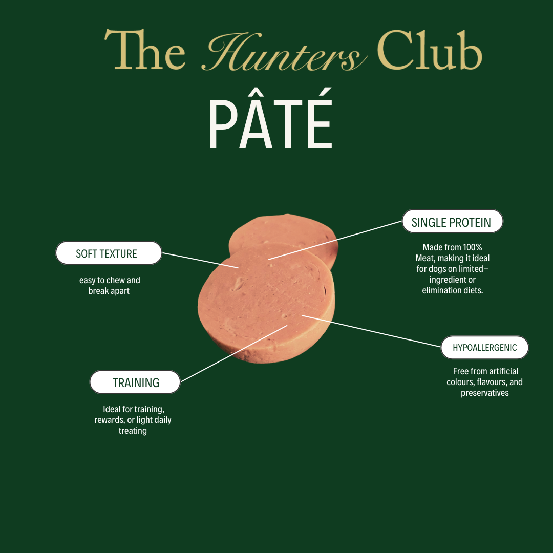 The Hunters Club - Pâté For Dogs 400g